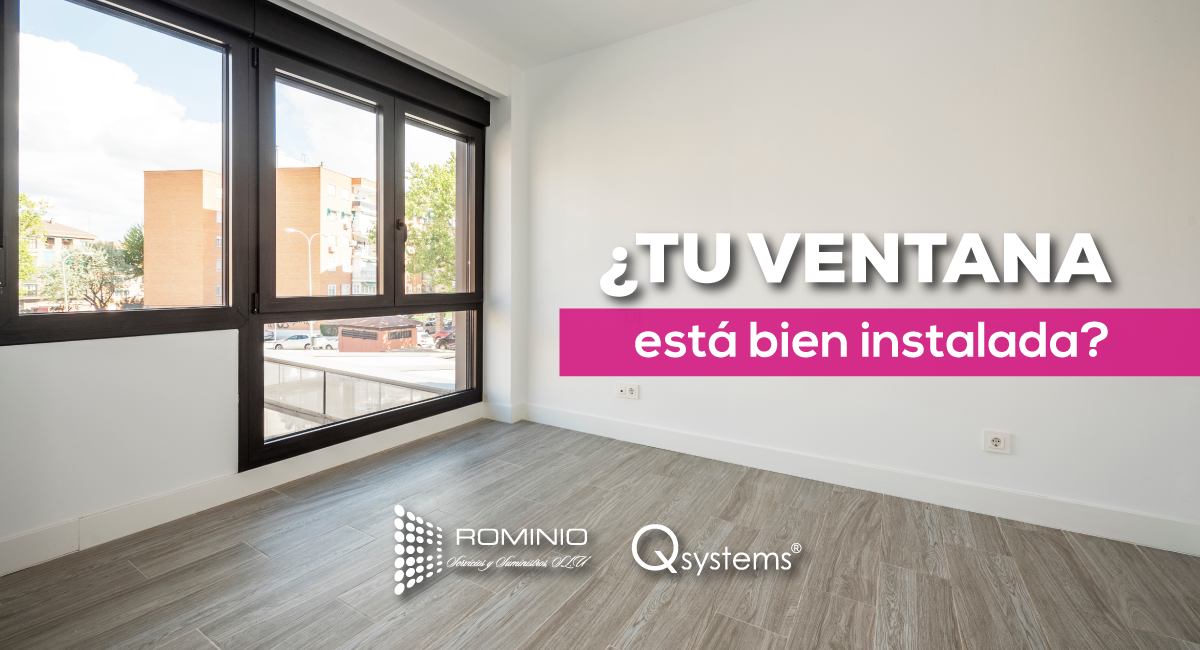 ventana mal instalada